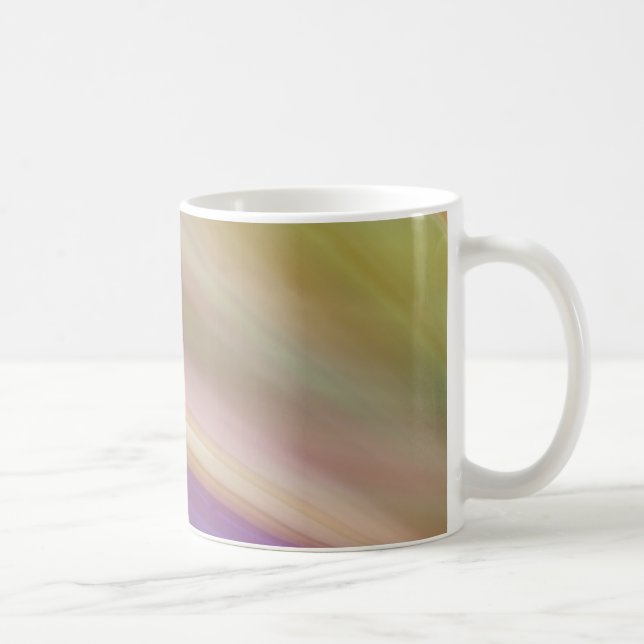 Pastellfarben Abstrakt Kaffeetasse (Rechts)