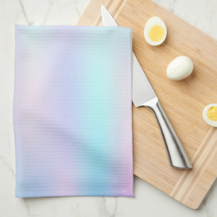 Pastellfarben Abstrakter irisierender Hintergrund Geschirrtuch