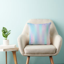 Pastellfarben Abstrakter irisierender Hintergrund Kissen