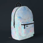 Pastellfarben Imitate Glitzer-Effekt Bedruckter Rucksack<br><div class="desc">Girl-Rucksack</div>
