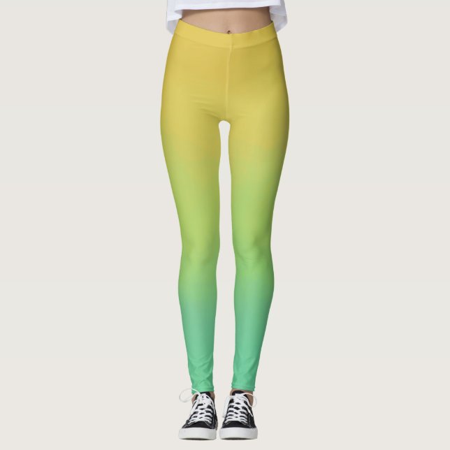 Pastellfarben Leggings (Vorderseite)
