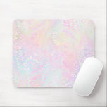 Pastellfarben Leopard-Druckknöpfe Mousepad<br><div class="desc">Mousepad</div>