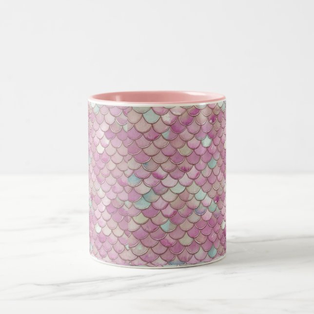 Pastellfarben mermaid Tasse (Mittel)