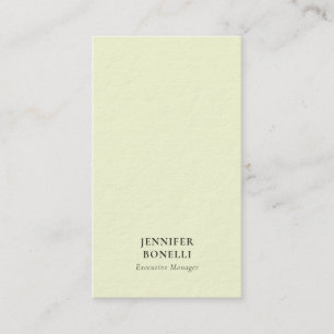 Pastellfarben minimalistisches modernes luxuriöses visitenkarte