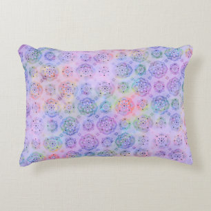 Pastellfarben Muster Akzent Pillow Dekokissen