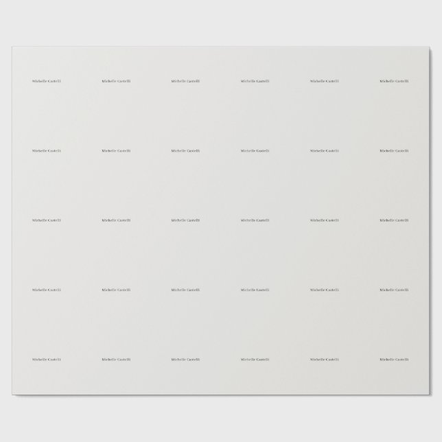 Pastellfarben Professionell Einzigartig Klassisch  Geschenkpapier (Flach)