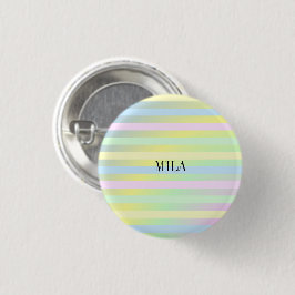Pastellfarben von Regenbogen Button