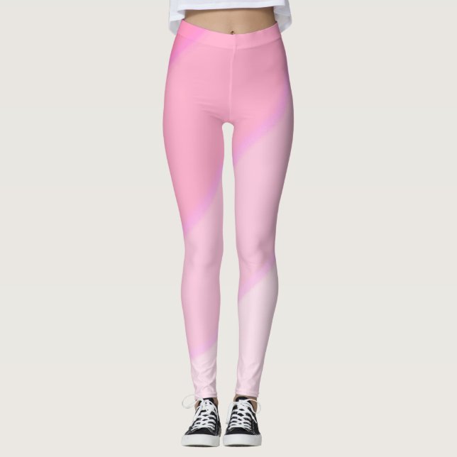 Pastellfarben, wirbeln, rosa leggings (Vorderseite)