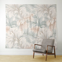 Pastellfarben zarte Blumenmotive