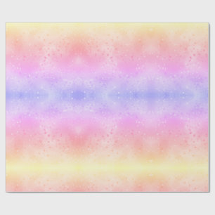 Pastellfarbene Batikmuster-Verpackungspapier, bunt Geschenkpapier