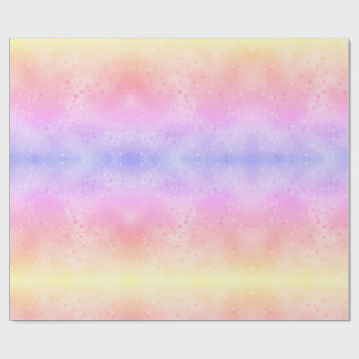 Pastellfarbene Batikmuster-Verpackungspapier, bunt Geschenkpapier