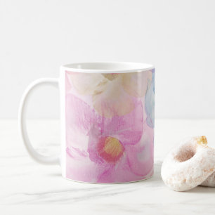 Pastellfarbene Blütenpracht Kaffeetasse