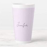 Pastellfarbene Kalligrafie Elegant Schlicht Einfac