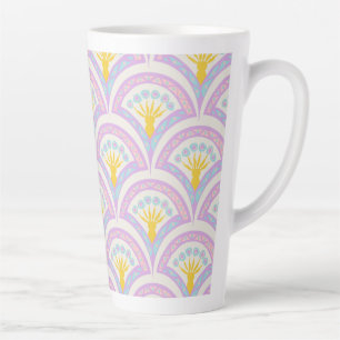 Pastellfarbene Muschel Milchtasse