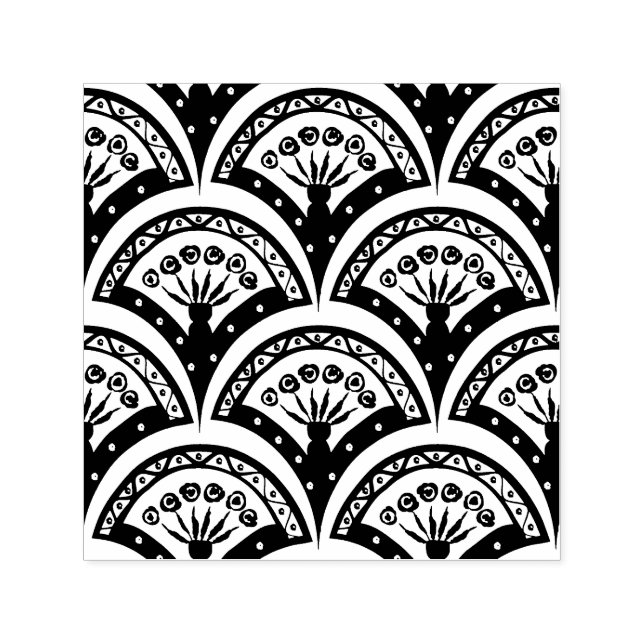 Pastellfarbene Muschel Permastempel (Design)