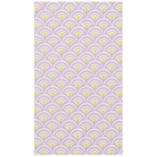 Pastellfarbene Muschel Tischdecke