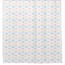 Pastellfarbene Wolken Rosa Blau Gelb Modern