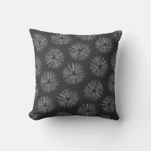 pastellfarbene zeichnend Blumenmuster Kissen