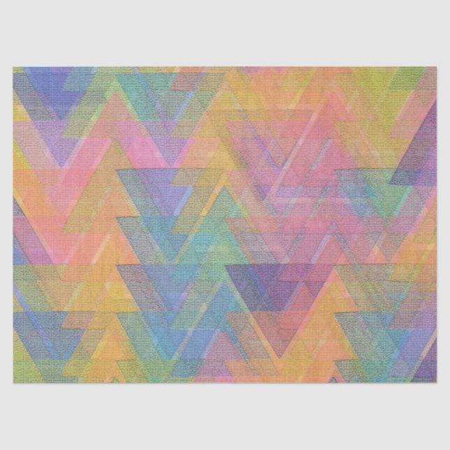 pastellfarbenes Gewebe Seidenpapier (Vorderseite)