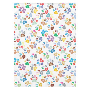 Pastellfarbenfarbe Tischdecke
