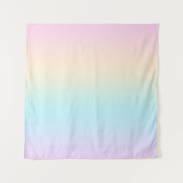 Pastellfarbverlauf Wandteppich