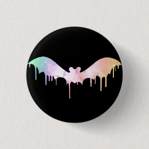 Pastellgalaxie MeltaBat Knopf Button