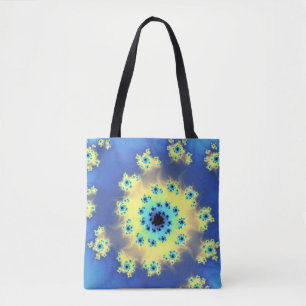 Pastellgalaxien Fraktal Multiplikation Abstrakt Tasche