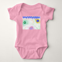 Pastellgalaxien Impressionistischer Kunst Baby-Bod
