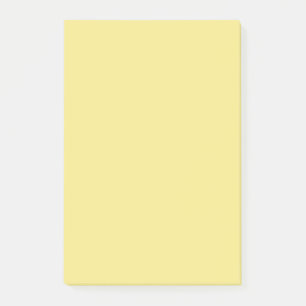 Pastellgelbe Dekoration Post-it Klebezettel