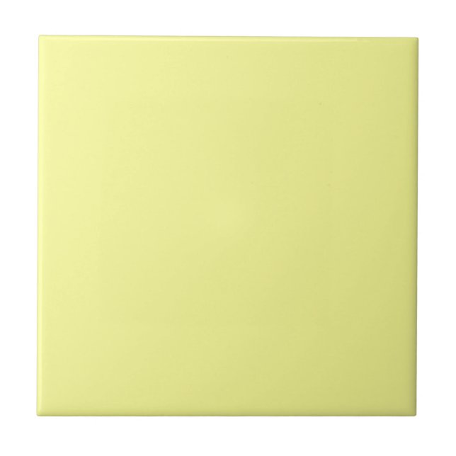 Pastellgelbe Farbe Fliese (Vorderseite)
