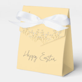 Pastellgelber Ostern Gefälligkeit für Boxen Person Geschenkschachtel