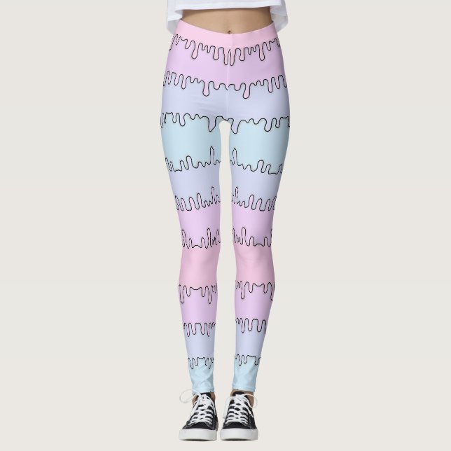 Pastellgoo-Leggings Leggings (Vorderseite)