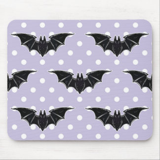 PastellGoth gespenstischer niedlicher lila Mousepad