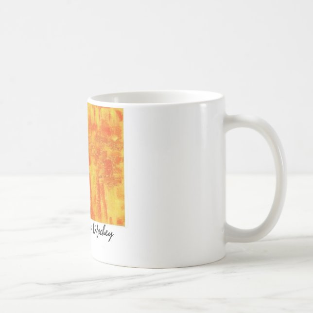 Pastellgrafik-Tasse Kaffeetasse (Rechts)