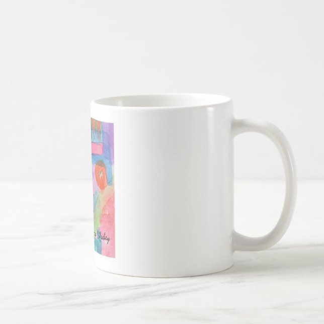 Pastellgrafik-Tasse Kaffeetasse (Rechts)