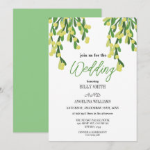 Pastellgrün mistletoe für Ihre magische Hochzeit