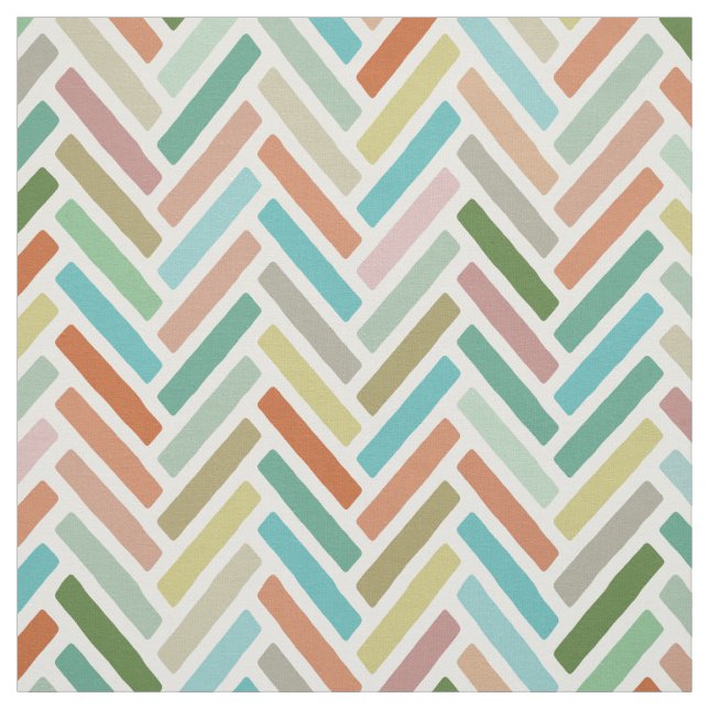 Pastellherringbone Stoff (Muster)