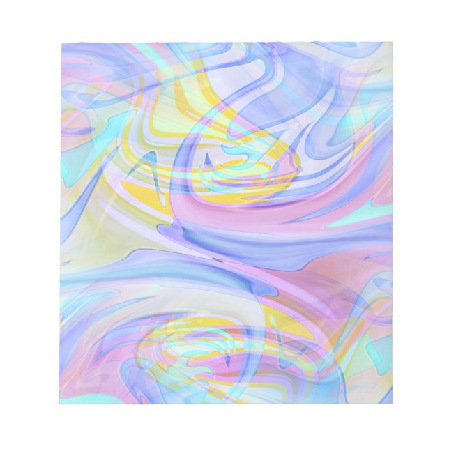 Pastellhologramm Notizblock (Vorderseite)