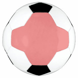 Pastellkoralle einfarbig   Klassisch   Elegant Fußball