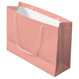 Pastellkorallenriff - Farbe | Classic | elegant Große Geschenktüte