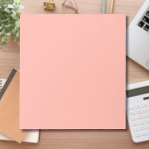 Pastellkorallenriff - Farbe Classic elegant Notizblock