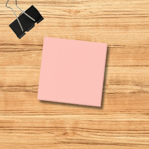Pastellkorallenriff - Farbe   Classic   elegant Post-it Klebezettel