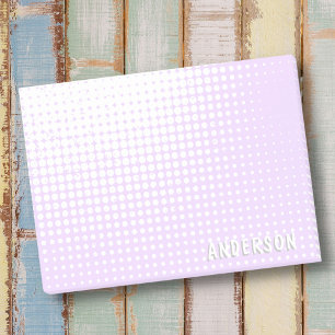 Pastelllavender halftone Gradienten Chic individue Post-it Klebezettel