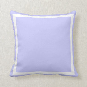 Pastelllavender Lila Kissen in festfarbigen Pastel