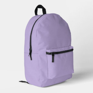 Pastelllila-Rucksack mit maßgeschneiderter Sticker Bedruckter Rucksack