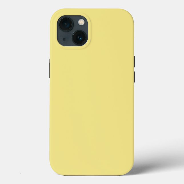 Pastellmais, gelber Hintergrund, bereit zur Anpass Case-Mate iPhone Hülle (Rückseite)