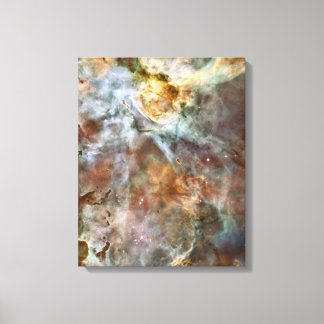 Pastellmarmor im Carina-Nebelfleck Leinwanddruck