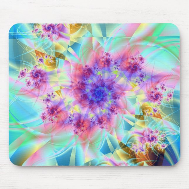PastellMausunterlage der peitsche-2 Mousepad (Vorne)