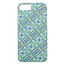 Pastellmeer Glas Mosaik Design Phone Case