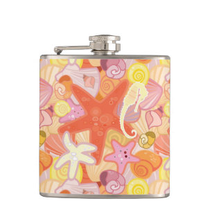 Pastellmeerkreislauf Flachmann